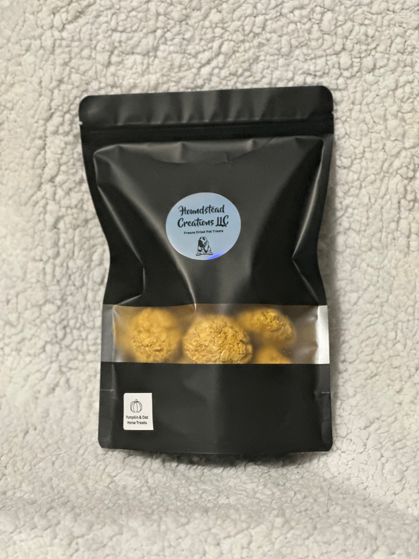 Pumpkin and Oat Horse Treat